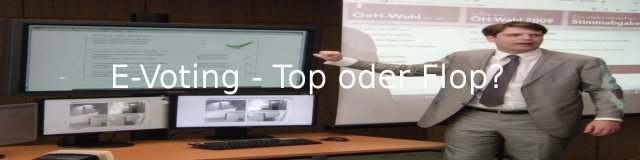 e-voting top oder flop e-voting top oder flop